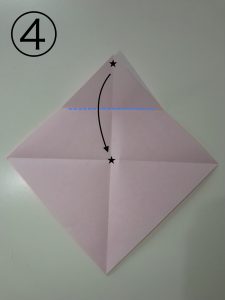 ハートの簡単な折り方4