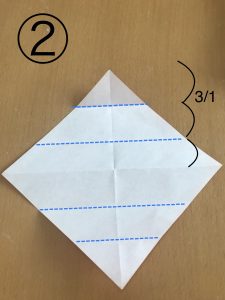 立体くす玉の折り紙パーツ2