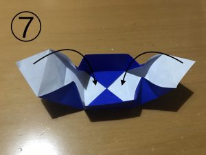 簡単な箱の折り方7